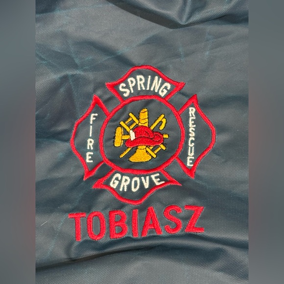 Tobi Navy and Charcoal Duffel Bag - Picture 3 of 9